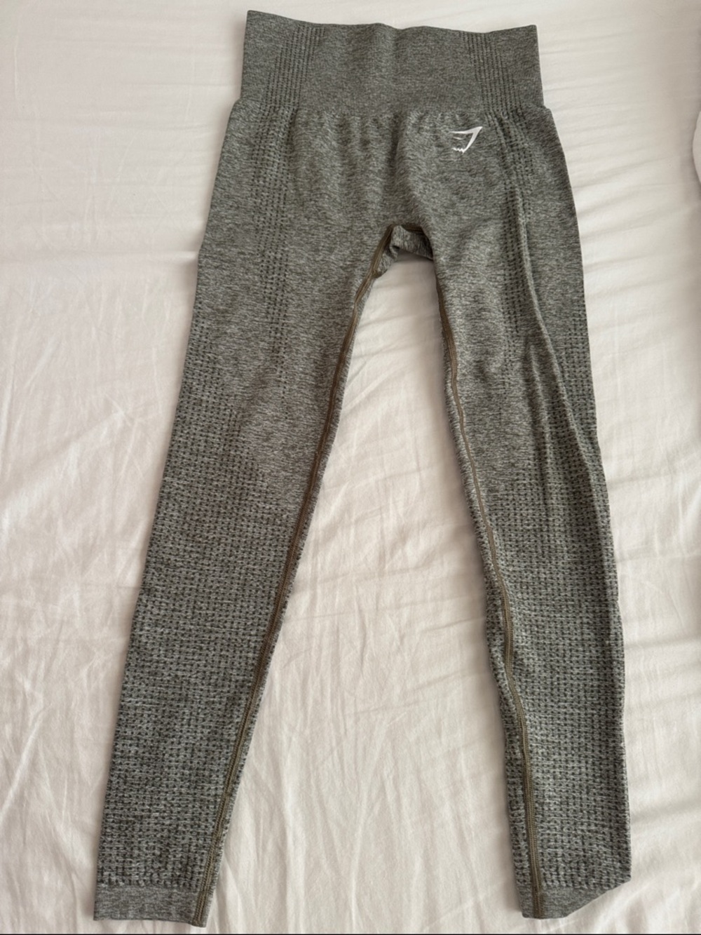 Gymshark Seamless High-Waist Leggings - Heather Gray